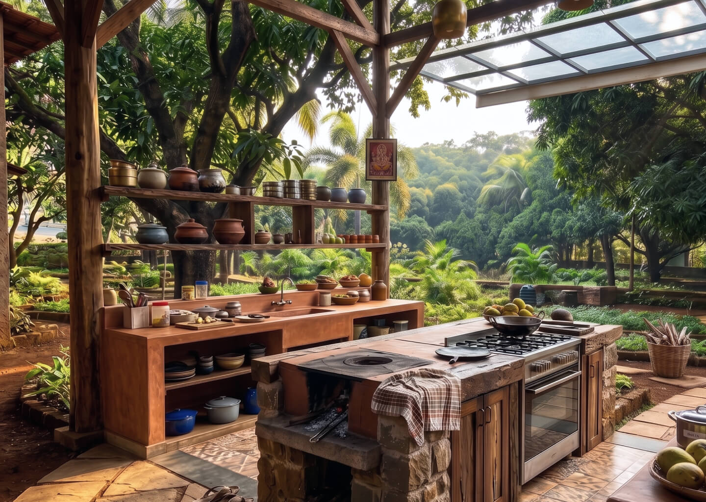 Open kitchen